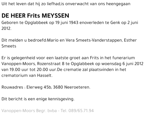Frits Meyssen