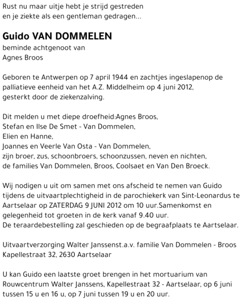 Guido Van Dommelen