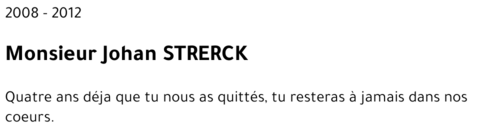 Johan STRERCK