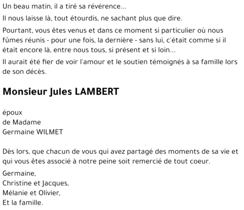 Jules Lambert