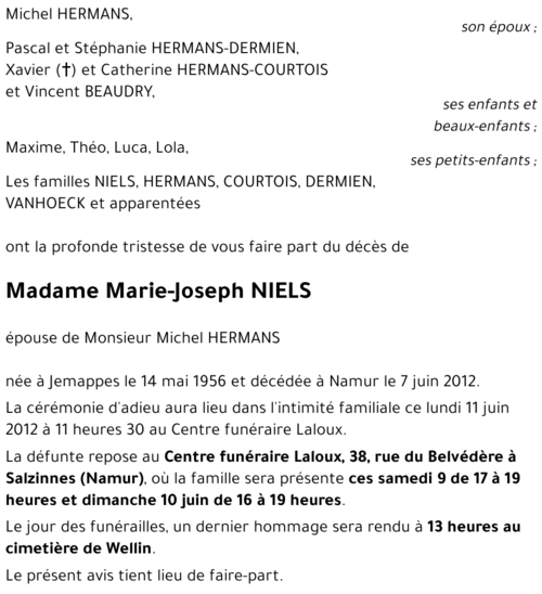 Marie-Joseph NIELS