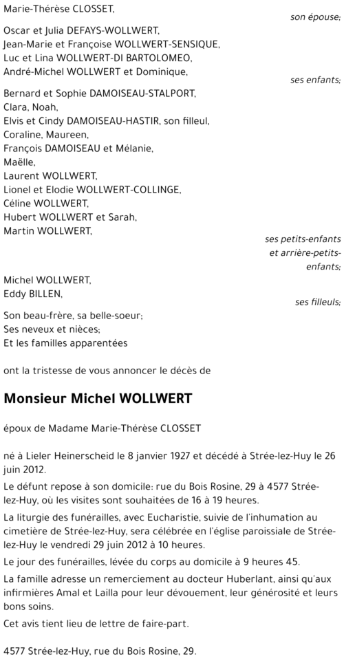 Michel WOLLWERT