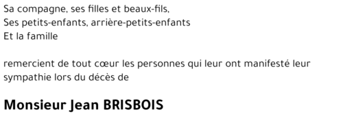 Jean BRISBOIS