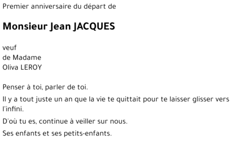 Jean JACQUES