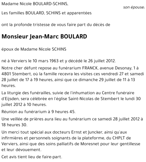Jean-Marc BOULARD