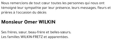 Omer WILKIN
