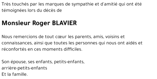 Roger BLAVIER
