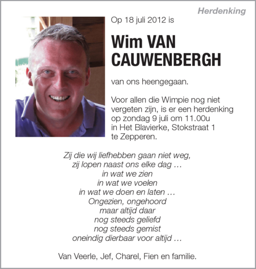 Wim Van Cauwenbergh