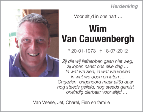 Wim Van Cauwenbergh