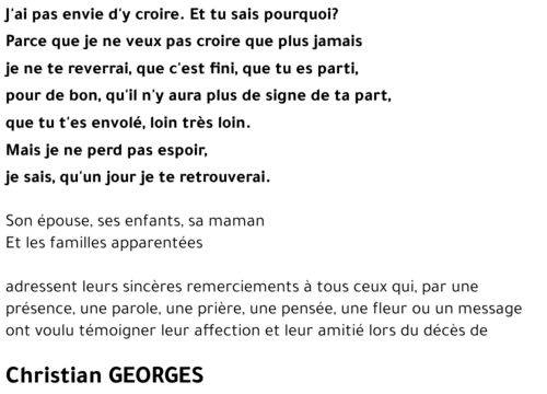 Christian GEORGES