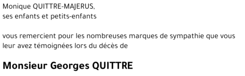 Georges QUITTRE