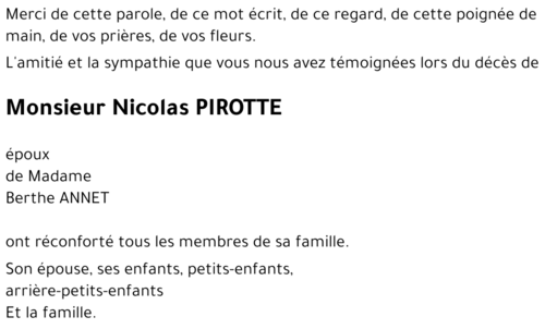 Nicolas PIROTTE