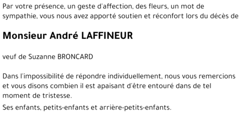 André LAFFINEUR