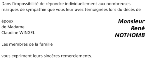 René NOTHOMB