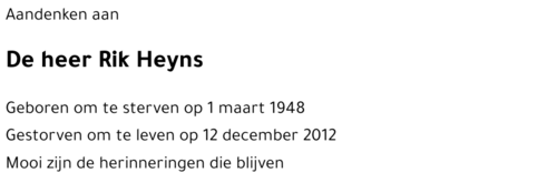 Rik Heyns