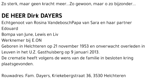 Dirk DAYERS