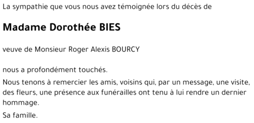 Dorothée BIES