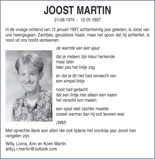 Joost Martin