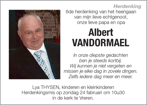 Albert Vandormael