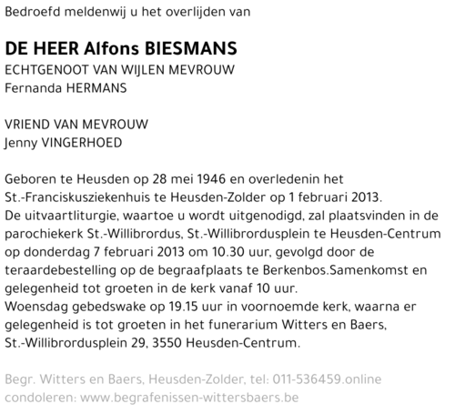 Alfons Biesmans