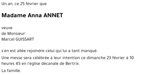 Anna Annet