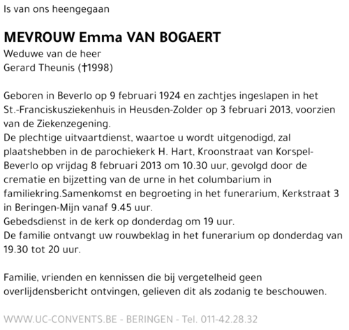 Emma Van Bogaert