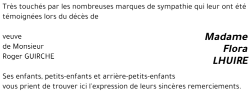 Flore LHUIRE