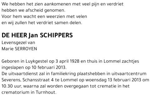 Jan Schippers