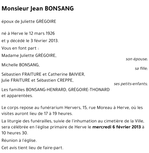 Jean Bonsang