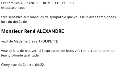 René ALEXANDRE