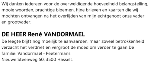 René Vandormael