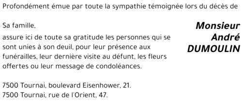 André DUMOULIN