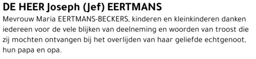 Joseph (Jef) Eertmans