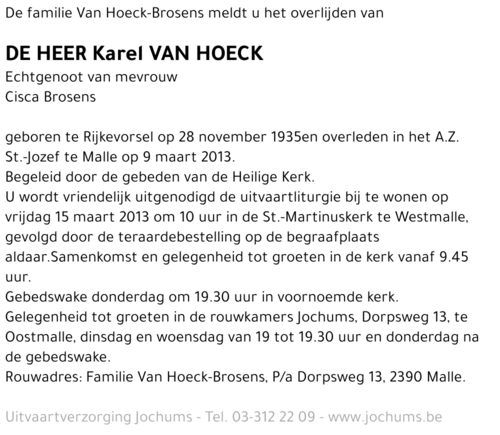 Karel Van Hoeck