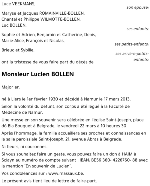Lucien BOLLEN
