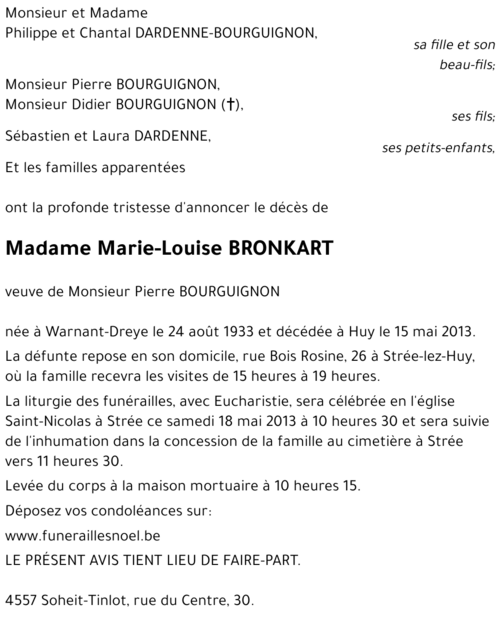 Marie-Louise Bronkart