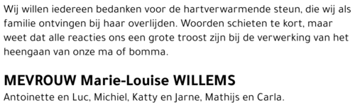 Marie-Louise Willems