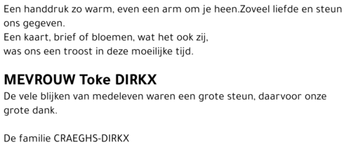 Toke DIRKX