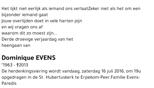 Dominique Evens