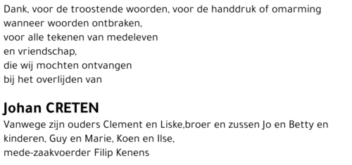 Johan Creten