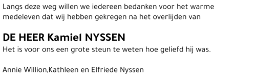 Kamiel NYSSEN