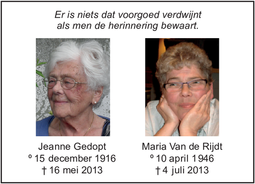 Maria Van de Rydt