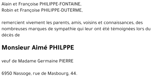 Aimé PHILIPPE