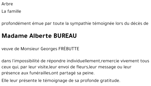Alberte BUREAU
