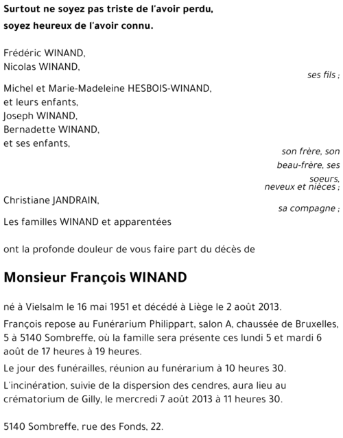 François WINAND