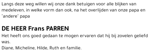 Frans PARREN