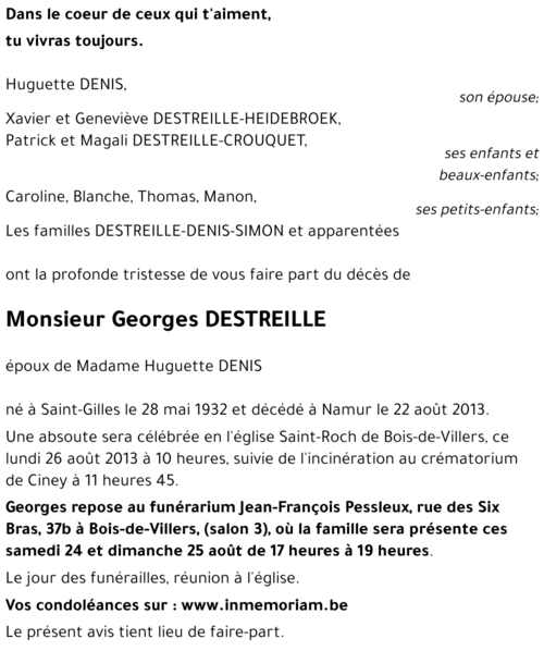 Georges DESTREILLE