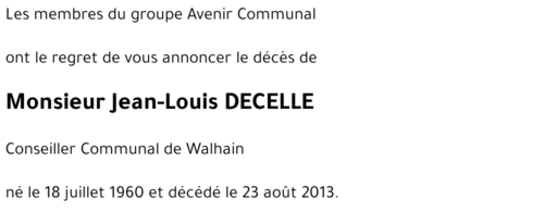 Jean-Louis DECELLE