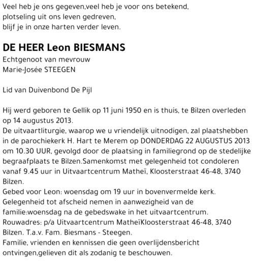 Leon BIESMANS