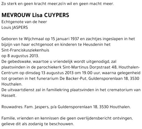 Lisa CUYPERS